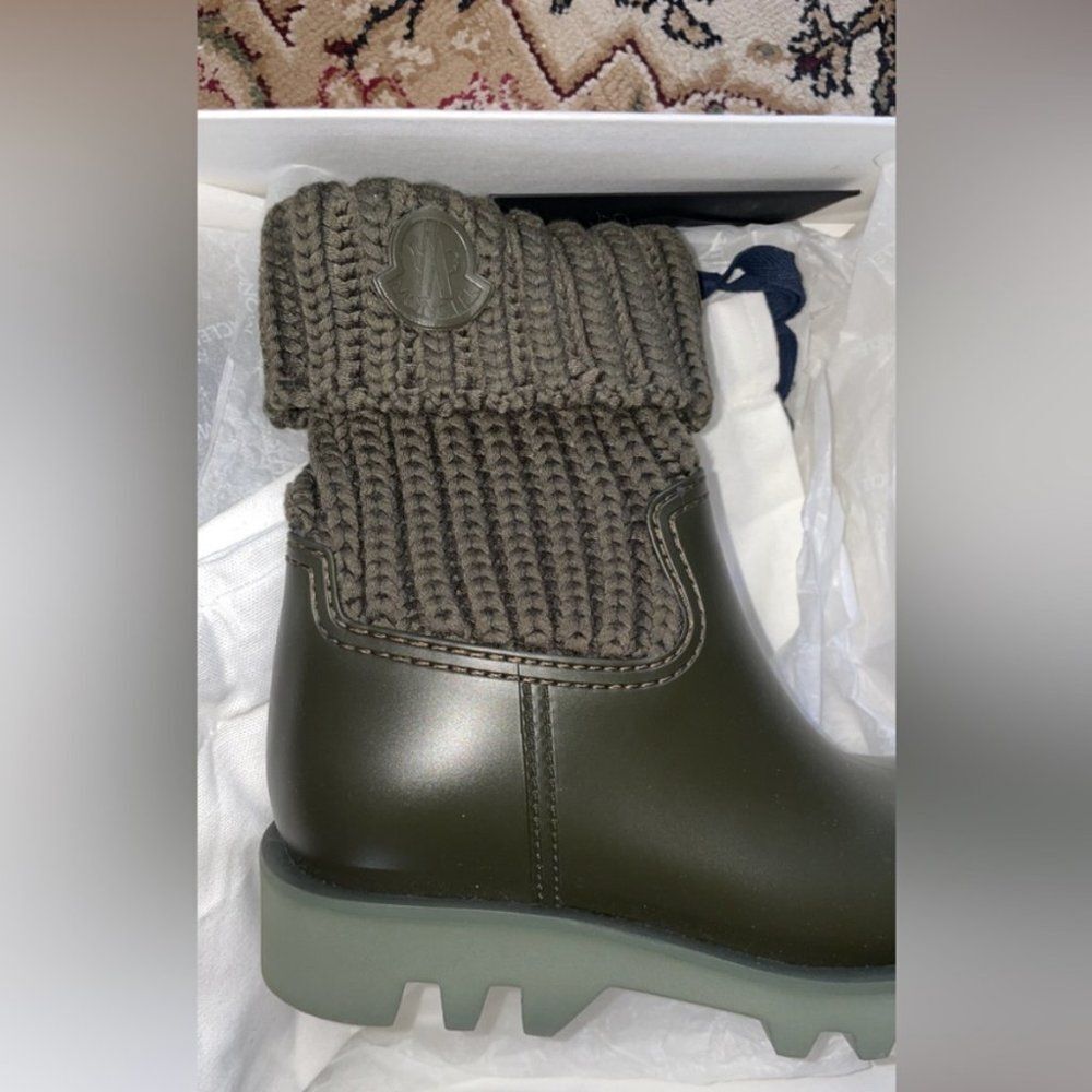 Moncler ginette short rain boots - Picture 4 of 4